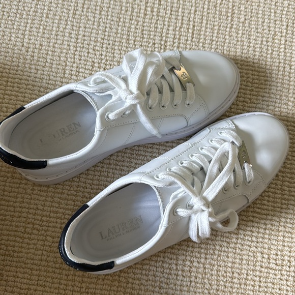 LAUREN RALPH LAUREN Women's Angeline IV Lace-Up Platform Sneakers - Picture 14 of 14